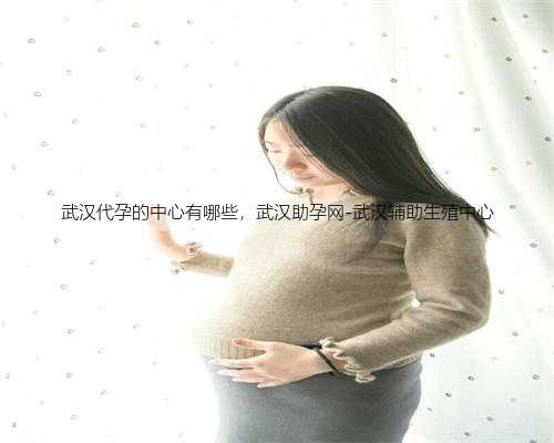 武汉代孕的中心有哪些，武汉助孕网-武汉辅助生殖中心