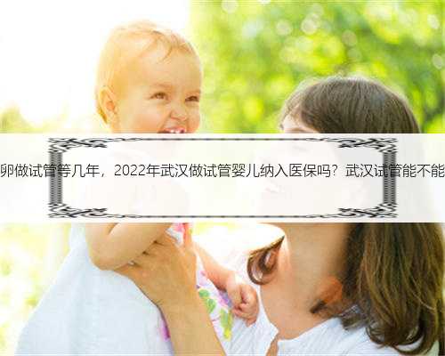 武汉借卵做试管等几年，2022年武汉做试管婴儿纳入医保吗？武汉试管能不能报